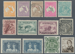 Australien: 1913/2001 (ca.), Collection In Five Albums And Additional Album Pages Etc. A Little Diso - Verzamelingen