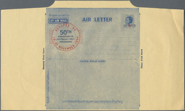 Australien - Ganzsachen: 1965/2010 (ca.) Accumulation Of 1.840 Unused/CTO/used Aerogrammes And Airle - Interi Postali