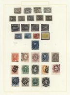 Brasilien: 1844/1940, Used Collection On Album Pages, Comprising A Good Range Of Classic And Semi-cl - Used Stamps
