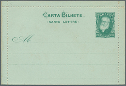 Brasilien - Ganzsachen: 1883/1910, Collection Of 38 Unused Stationery Letter Cards (incl. Types), Ra - Postal Stationery