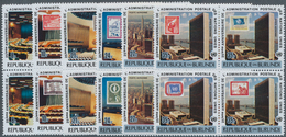 Burundi: 1977, 25 Years Postal Adminitration Of United Nations Complete Set Of 24 (six Se-tenant Blo - Sammlungen