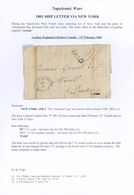 Canada - Vorphilatelie: 1801/1824, Interesting Collection Of 16 Transatlantic Letters From England/S - ...-1851 Prephilately