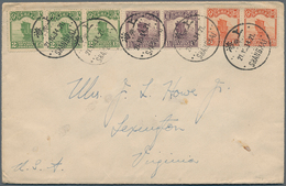 China: 1923, 2nd Peking Printing Covers (10 Inc. Registration) Up To 50 C. Single, Inc. 3 Used To Sw - Otros & Sin Clasificación