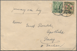 China: 1946/1947, Four Airmail Letters, 3 From SHANGHAI And One From CANTON Sent To Switzerland, USA - Andere & Zonder Classificatie