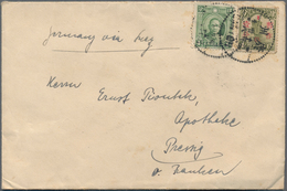 China: 1946/1947, Four Airmail Letters, 3 From SHANGHAI And One From CANTON Sent To Switzerland, USA - Otros & Sin Clasificación