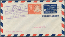 Cuba: 1949/2000 (ca.), AEROGRAMMES: Accumulation With About 700 Unused And Used/CTO Aerogrammes With - Andere & Zonder Classificatie