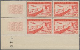 Fezzan: 1951, Airmail Issue 200fr. Red ‚airplane Over Fort Sebha‘ In A Lot With About 90 Stamps Most - Covers & Documents