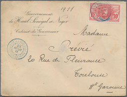 Französisch-Sudan: 1898/1959, Lot With 60 Covers, Card And Postal Stationery (mint And Used) French - Covers & Documents