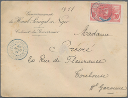 Französisch-Sudan: 1898/1959, Lot With 60 Covers, Card And Postal Stationery (mint And Used) French - Cartas & Documentos