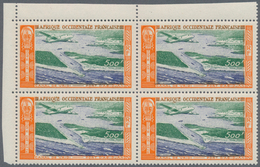 Französisch-Westafrika: 1951, Airmail Definitive 500fr. ‚Vridi Channel And Harbour Of Abidjan‘ In A - Other & Unclassified