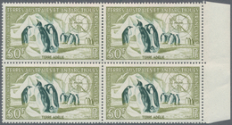 Französische Gebiete In Der Antarktis: 1956, Emperor Penguin Airmail Issue 50fr. In A Lot With 20 St - Storia Postale