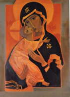 Delcampe - Taizé - Eglise De La Réconciliation - Icône De La Vierge Marie - Cluny