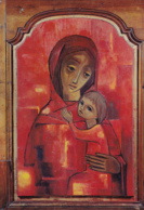 Delcampe - Taizé - Eglise De La Réconciliation - La Vierge Et L'Enfant (de Fr. Eric) - Cluny