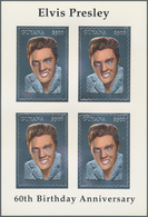 Guyana: 1992/1994, Accumulation With GOLD And SILVER Stamps, Sheetlets Of Four And Miniature Sheets - Guyana (1966-...)