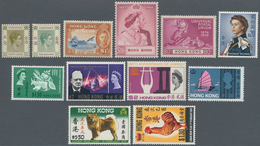 Hongkong: 1937/2008, U/m Collection In Two Stockbooks, Well Collected Throughout With Better Issues - Otros & Sin Clasificación