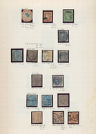 Indien: 1854-1970's: Collection Of Stamps From 1854 Lithographs, With British India Used, From Indep - 1852 Provincia Di Sind