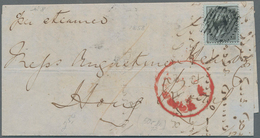 Indien: 1858-88 Ten Covers From India To England, Scotland And Ireland, Plus One To Hongkong, Bearin - 1852 Provincia De Sind