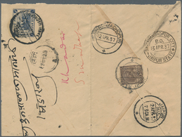 Indien: 1880's/1950's Ca.: Accumulation Of About 170 Covers, Postcards And Postal Stationery From In - 1852 District De Scinde