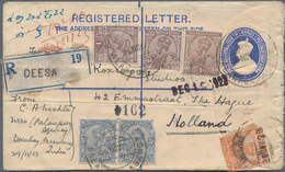 Indien: 1890/1950 (ca.), Holding Of Apprx. 380 Covers/cards/ Stationeries, Showing A Nice Range Of P - 1852 Provinz Von Sind