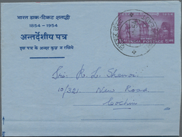 Indien - Ganzsachen: 1948/80 (ca.) Accumulation Of Ca. 6.040 Postal Stationeries (unused/used/CTO) I - Non Classificati