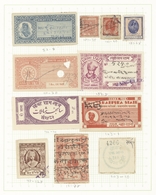 Indien - Feudalstaaten: PRINCELY STATES-FICALS: Collection Of 127 Fiscal Stamps From 127 Indian Prin - Altri & Non Classificati