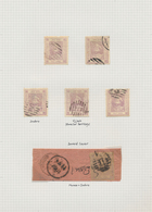 Indien - Feudalstaaten: INDORE 1854-1947: Varied Collection Of Mint And Used Stamps, Covers And Post - Other & Unclassified