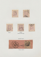 Indien - Feudalstaaten: INDORE 1854-1947: Varied Collection Of Mint And Used Stamps, Covers And Post - Autres & Non Classés