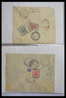 Iran: 1910-1930: Beautiful Collection Of 60 Nice Covers, All With Frankings On The Back, Large Numbe - Iran