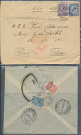 Iran: 1911-24, Three Covers Incoming Mail From Russia, India And GB, One Shortened, Fine Trio - Iran