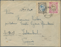 Iran: 1931/1933, Three Covers Franked With Reza Shah Pahlavi Issues, Two To Istantbul With Arrival M - Iran