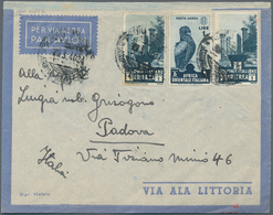 Italienisch-Eritrea: 1912,1940, 19 Covers And Cards Mostly Airmail, One Cover With Censor. Despite S - Erythrée