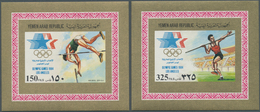 Jemen: 1985, Olympic Games Los Angeles '84, 20f. To 325f., 25 Complete Sets Of Six De Luxe Sheets Ea - Jemen