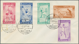 Jordanien: 1954/1965 (ca.), Accumulation Of At Least 600 Covers, More Than 100 Of Them With (philate - Jordan