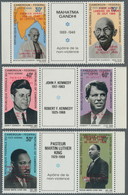 Kamerun: 1969, Prominent Persons (Mahatma Gandhi, Martin Luther King, John F. And Robert F. Kennedy) - Cameroon (1960-...)