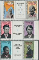 Kamerun: 1969, Prominent Persons (Mahatma Gandhi, Martin Luther King, John F. And Robert F. Kennedy) - Cameroon (1960-...)