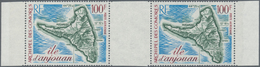Komoren: 1972, Maps Of Comores 100fr. ‚Anjouan‘ In A Lot With About 4.800 (!) Stamps Mostly In Large - Other & Unclassified