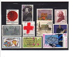 ALLEMAGNE RFA LOT D'OBLITERES - Vrac (max 999 Timbres)