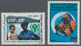 Komoren: 1979, International Year Of The Child Complete Set Of Two 200+30fr. And 250fr. (mothers Wit - Other & Unclassified