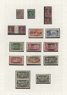 Libanon: 1924/1928, Mainly Mint Collection Of Overprint Varieties, Showing Maury No. 3 B, 5 C In Pai - Libanon