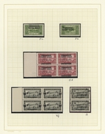 Libanon: 1926/1927, OVERPRINT VARIETIES, Pictorials "Views Of Lebanon" With Overprints, Petty U/m Co - Libanon