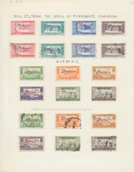 Libanon: 1944, President's Return Complete Set Mint And Used. Quite Rare Set! Maury 189/92, PA91/96 - Libanon