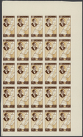 Libanon: 1960/1972, Comprehensive Accumulation Of Large Units/sheets, Also Imperfs, Several Varieite - Libanon