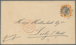 Liberia: 1894/1897, Lot Of 9 Stationery Envelopes And Wrappers (8 Used, 1 Specimen), Good Condition. - Liberia