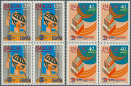 Macau: 1988, World Post Day (Postal Services ‚Intelpost And EMS‘) Complete Set Of Two In A Lot With - Gebruikt