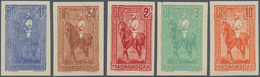 Madagaskar: 1931, Gouverneur Gallieni Definitives Complete Set Of Five In A Lot With About 50 IMPERF - Madagascar (1960-...)