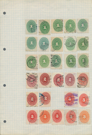 Mexiko: 1865/1980 (ca.), Used And Mint Collection/accumulation On Leaves/stockpages, Main Value In P - Messico