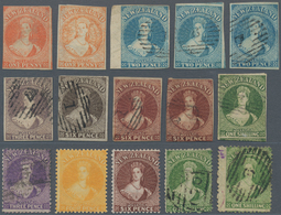 Neuseeland: 1857/2000 (ca.), Collection In Two Albums And Additional Album Pages Etc. A Little Disor - Lettres & Documents