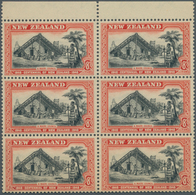 Neuseeland: 1940, Centenary Of Proclamation Of British Sovereignty 8d. Black/red In A Lot With About - Briefe U. Dokumente