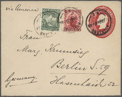 Neuseeland - Ganzsachen: 1890/2002 (ca.), Accumulation With About 370 Mostly Different Postal Statio - Entiers Postaux