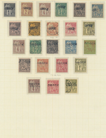 Obock: 1892/1894, Mint And Used Collection On Album Pages, Comprising Many Better Items, E.g. 1892 C - Other & Unclassified